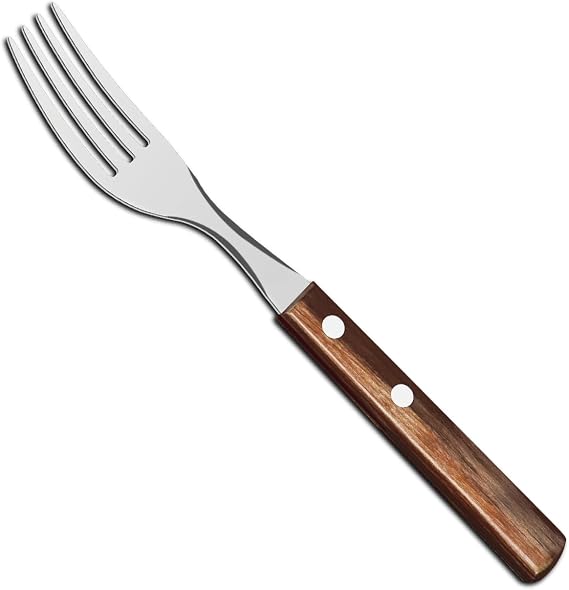Tramontina Table Fork Polywood 7.5" Dark Brown Dishwasher Safe Made in Brazil 21102/490 TRAMONTINA