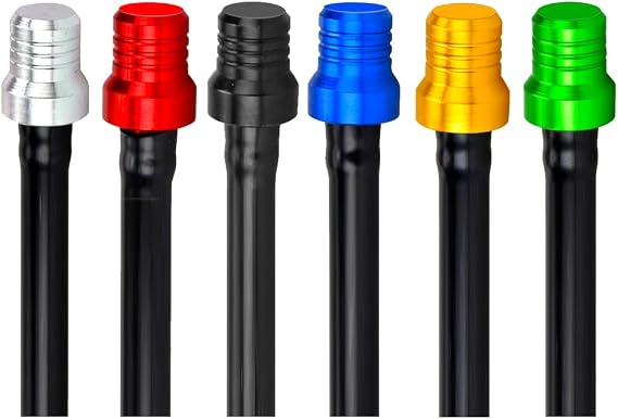 HIAORS Universal Tank Gas Vent Hose Cap Fuel Breather Valve Tube for 50cc 110cc 70cc 125cc CRF50 CRF150F TTR50 TTR110 RM125 KLX150 SSR Pit Dirt Bike ATV Quad 4 Wheeler Motorcycle Parts 6 pcs