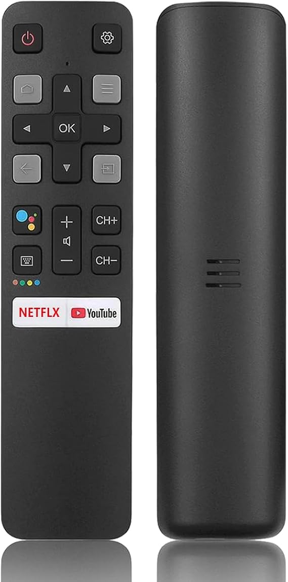 Universal Remote Control Replacement for TCL Smart TV All Models | Remote Compatible with TCL All Android 4K UHD TVs 40S334 50S434 55S434 75S434 40S330 70S430, etc (No Voice Command)