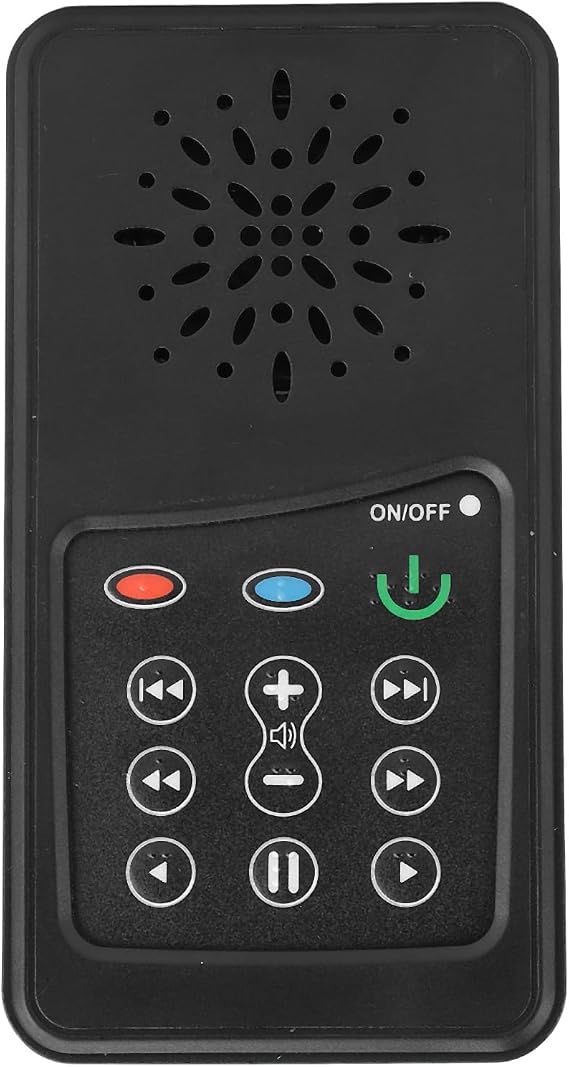 Audio Bible Player, Multilingual KJV Talking Bible with Rechargeable Battery and Smart Memory Function, Includes Spanish Version and Hymns