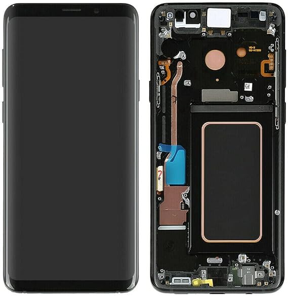 Wholesale Replacement for OEM Samsung Galaxy S9 Plus SM-G965 G965 OLED Display LCD Touch Screen Digitizer + Frame Assembly USA (Black)