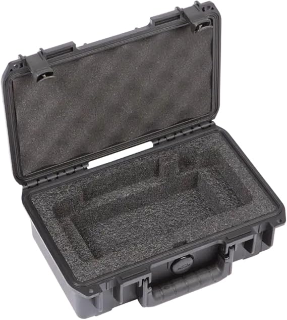SKB iSeries Media Equipment Case for Design ATEM Mini Switcher, Secure Hard Exterior Foam Audio Visual Storage Box System, 3i-10063ATM, Black