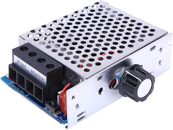 SCR Voltage Regulator 10000W High Power Motor Speed Controller Dimmer Thermostat Governing AC Adjustable Electronic Thyristor Module for Industrial Equipment