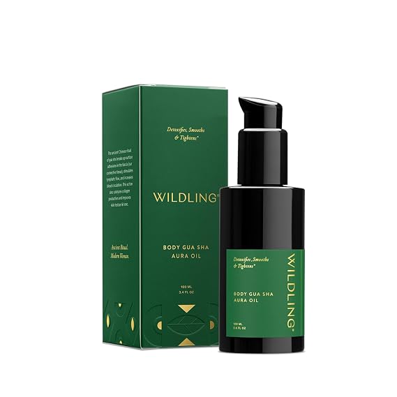 Aura Rose Pepper Toning Body Oil I Hydrate, Smooth, Tone+Tights Skin w/ Wild Rose Pepper, Mastic+Organic Helichrysum I Cellulite Smoothing,Lymphatic Drainage and Blood Circulation Improvement