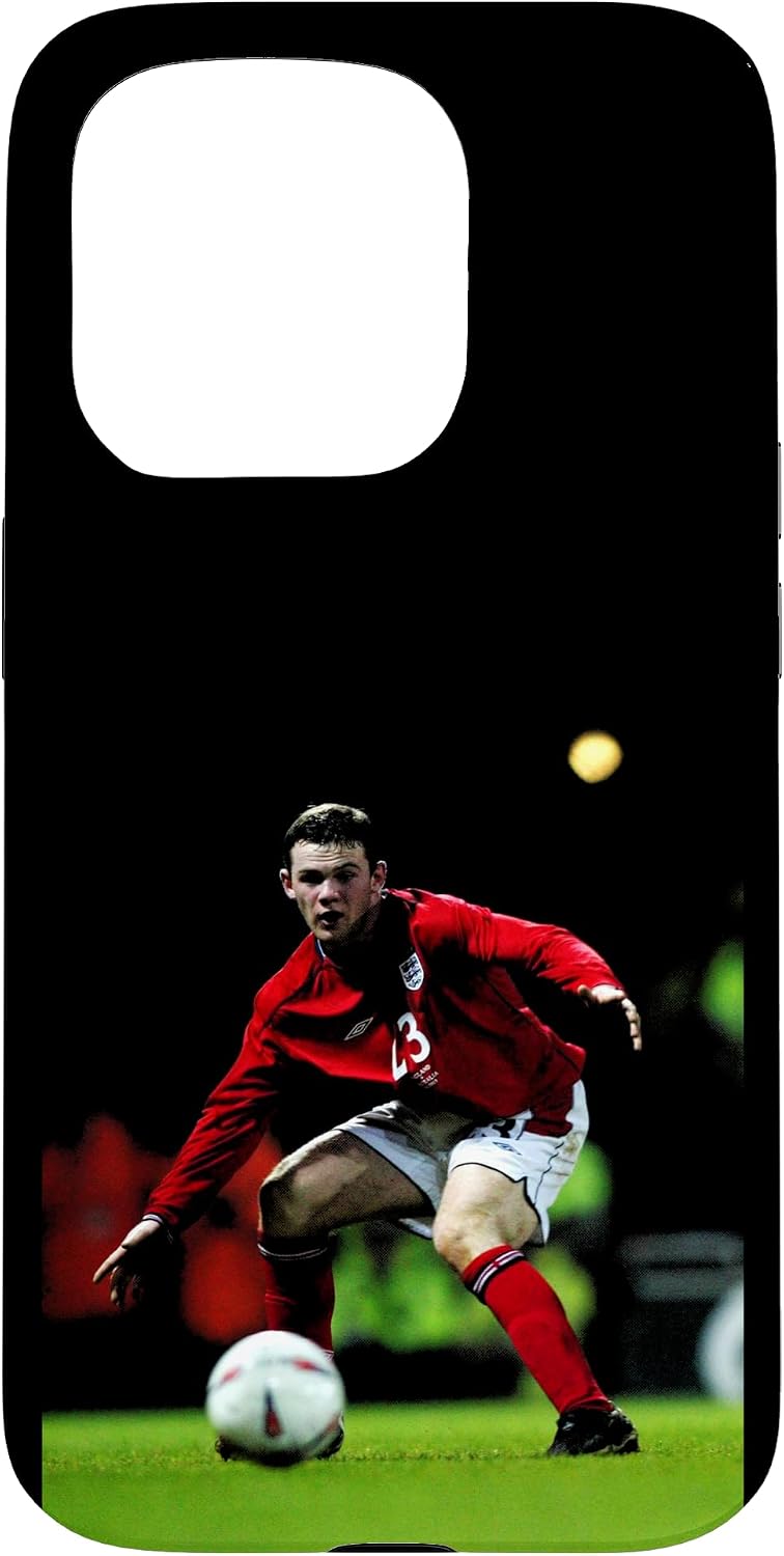 Wayne Rooney England V Australia 2003 World Cup Football Case for iPhone 15 Pro