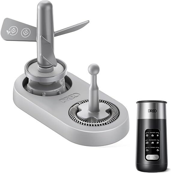 Dreo Whisk Set for BaristaMaker Air Milk Frother, Latte Whisk & Milk Frother, 2 Whisks for DR-KMF002