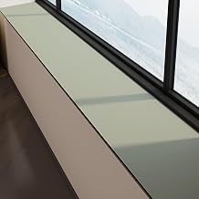 window-sills 15 20 25 30 Cm Window Sill Padding For Narrow Sills, Custom Anti-Slip Bottom Bay Protective Mats For Bedrooms/Balconies, Waterproof & Comfortable(Green L x W,80x20cm/31x8in)