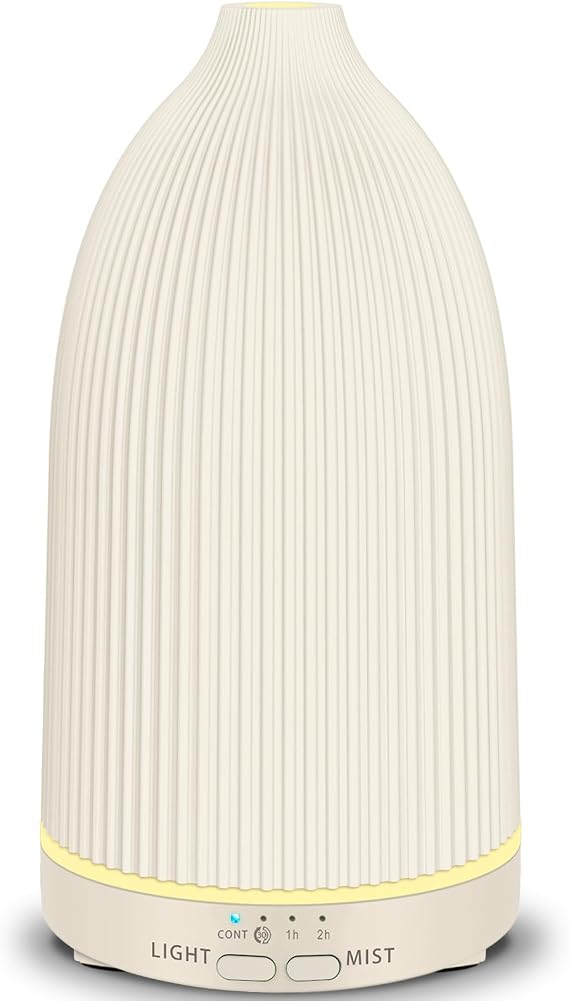 URPOWER 150mL Essential Oil Diffuser Ultrasonic Cool Mist Humidifier