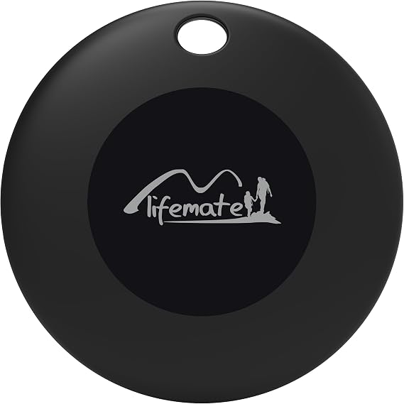 Lifemate LifeTag Apple Compatible MFI Licensed Smart Tag Smart Tracking Device - Black