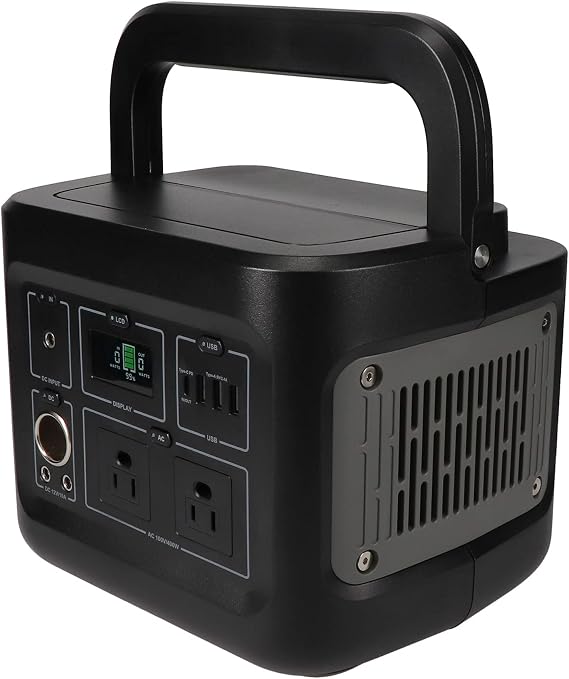 OWL-LPBL112001-BK Portable Power Supply, 403Wh, 112000mAh, PD100W, Large Capacity, Black