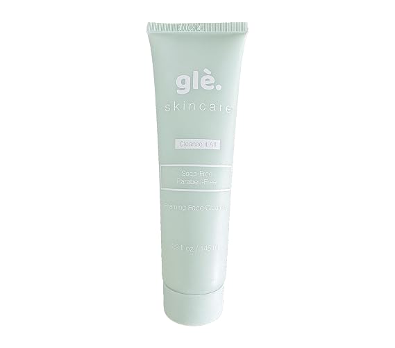 Gle Skin Foaming Facial Cleanser Gentle Deep Pore Cleansing Wash Refreshing Face Wash for Oil Control, Makeup Removal & Daily Impurity Detox Hydrating & Non-Stripping Formula 4.9 fl oz