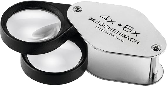 Echenbach 1187 Professional Precision Inspection Magnifying Loupe 4x, 6x, 10x