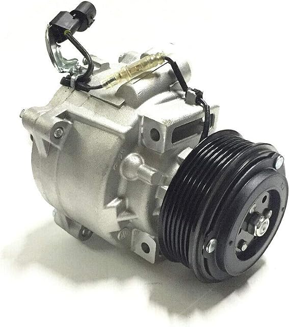 AC Compressor with A/C Clutch For 2009 2010 2011 2012 2013 2014 2015 Mitsubishi Lancer Outlander 2.0L 2.4L 3.0L Engine Outlander Sport All Models Air Conditioner Compressor Kit 60-03149 NA