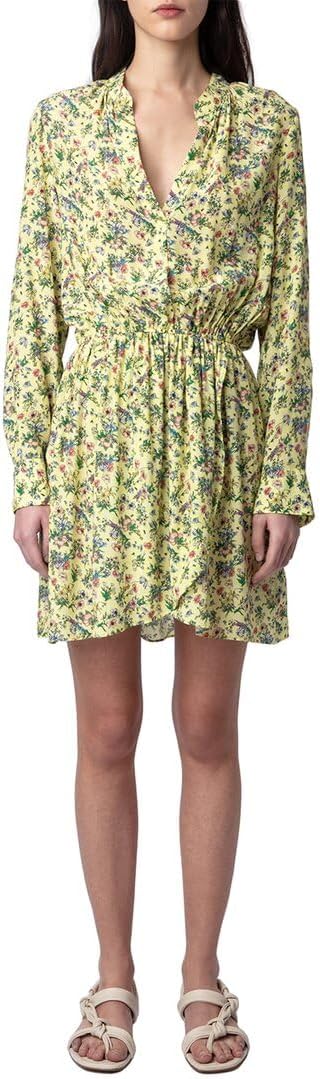 Zadig & Voltaire Womens Rinka Soft Small Garden Dress, Xs