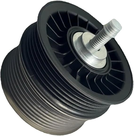 Supercharger Double Pulley Drive Belt Idler Pulley Set 1132020419A 1132020419 Compatible For M113K CLS55 SL55 S55 G55 AMG 2003-2008