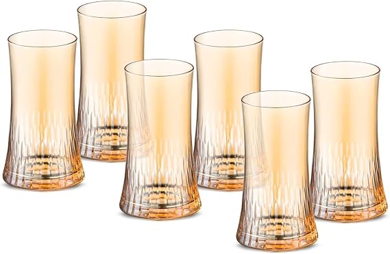 Jumbo Sandy Amber 6-Piece Soft Drink Cup