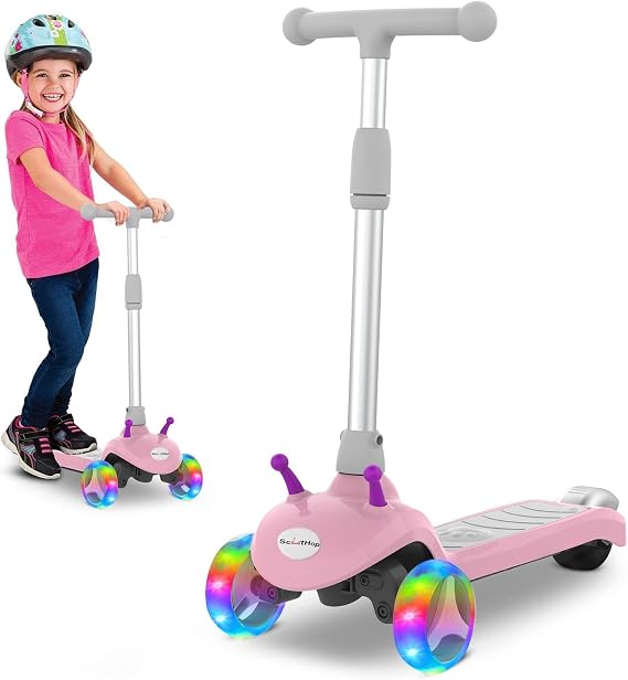 Kids Electric Kick Scooter for Ages 3-8, 80W Motor
