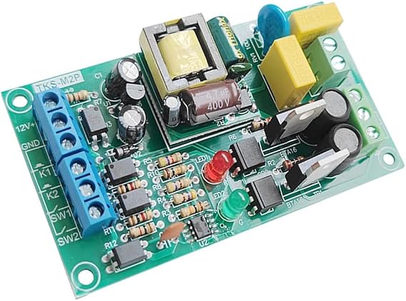 DONGKER Motor Forward Reverse Controller,AC 85V-250V Motor Speed Controller Motor Drive Module Limit Switch