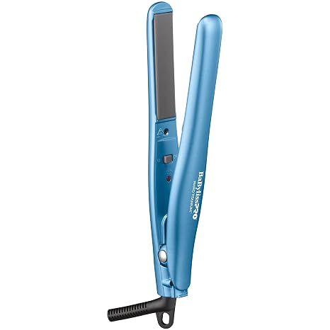 BaBylissPRO The Ultra-Sleek Mini Hair Straightener, Dual Voltage, 3/4"