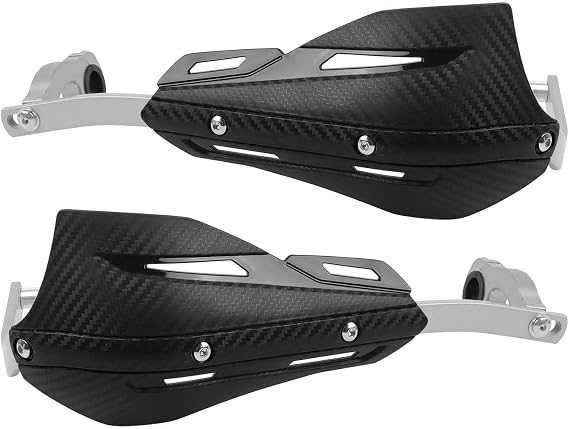 CHIFUN Handguard for 7/8" 22mm and 1 1/8" 28mm Motorcycle Handlebar Brake Lever Protection Hand Guard CNC Aluminum Compatible with ATV Motorbike Motocross Supermoto Racing Dirt Pit Bike