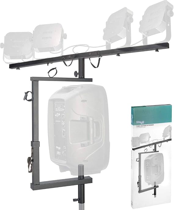 Stagg SPS2LIS TBar Lighting Extension for Speaker Stand