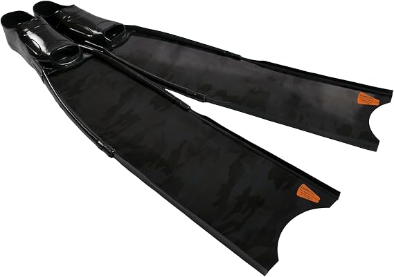 Black Camo Freediving and Spearfishing Fins