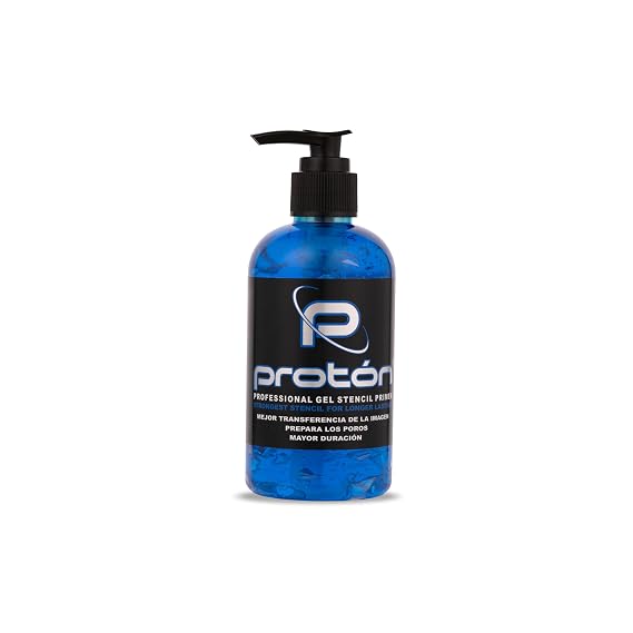 Dynamic Color Proton Stencil Primer Gel, Blue, 8 oz