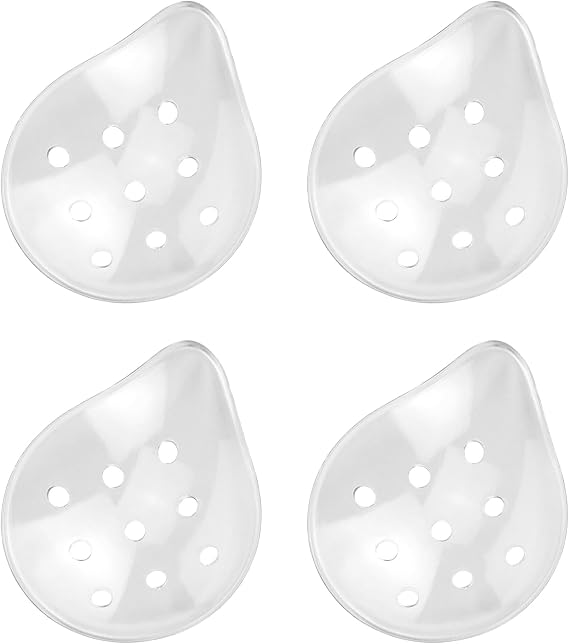 4 Pcs Plastic Eye Patch, Eye Shiled, Breathable Eye Care Supply, Eye Protection for Adults Eye Surgery Covering (4)