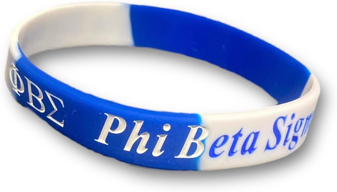 Phi Beta Sigma Silicone Bracelet