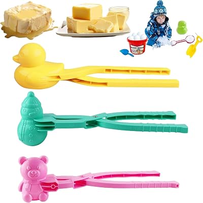 Snow Duck Maker, Duck Snowball Maker, Snow Toys for Kids Outdoor, Duck Whipped CreamRandom Color