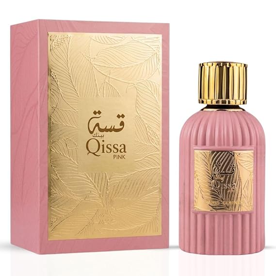 Paris Corner Qissa Pink Perfume EDP 3.4 Fl Oz Edp for Womens Fruity Fragrance