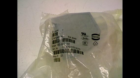 Harting 09300100423 Top Entry Hood Connector Shell. Han 10B-Gg-29. 09300100423
