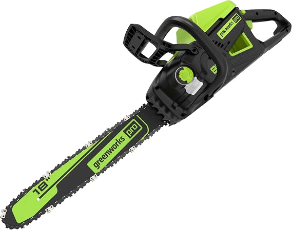 Greenworks 80V 18" TruBrushlessTM Chainsaw, Tool Only (Gen 2)