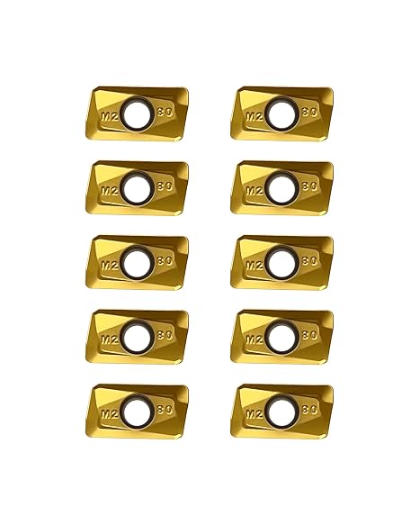 Zorqon10Pcs APMT1135PDER-M2 Carbide Milling Inserts