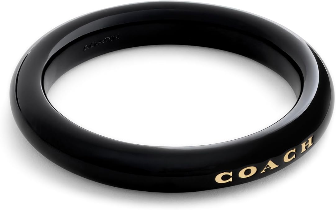Coach Jewelry Women's Signature Resin Bangle Bracelet