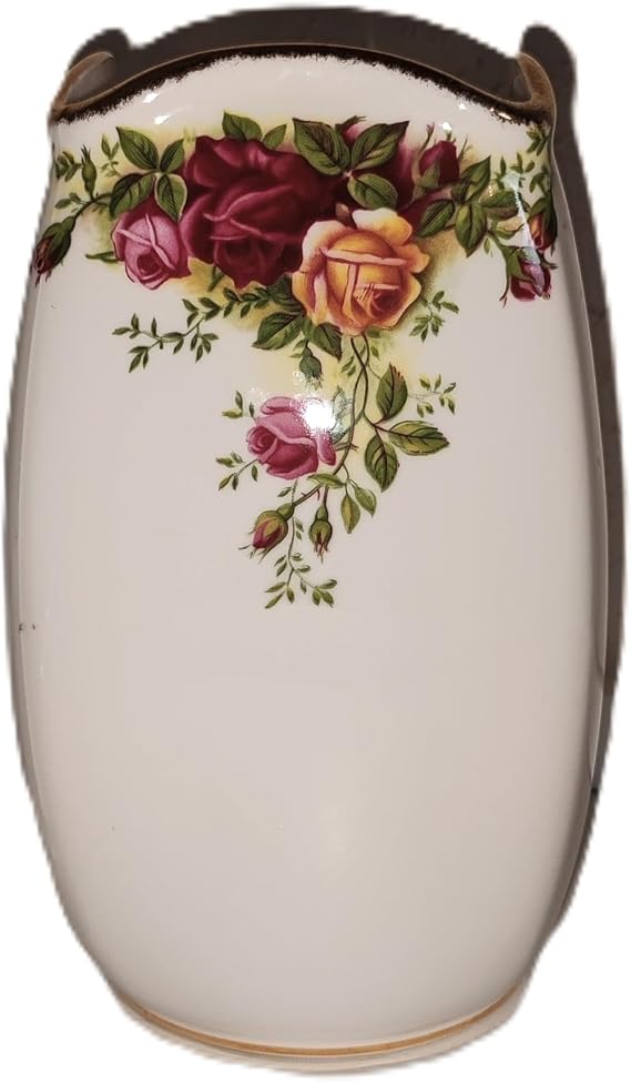 - Royal Albert/Original/Old Country Roses/Vase/Original/Bone China/England/Height Approx. 17 cm