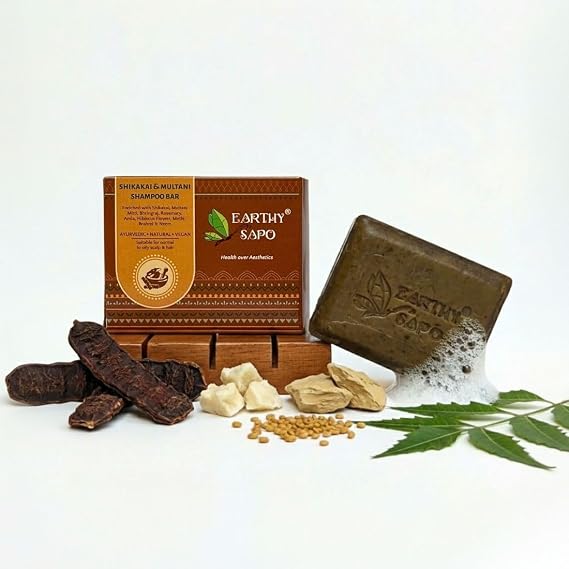 Shikakai & Multani Shampoo Bar