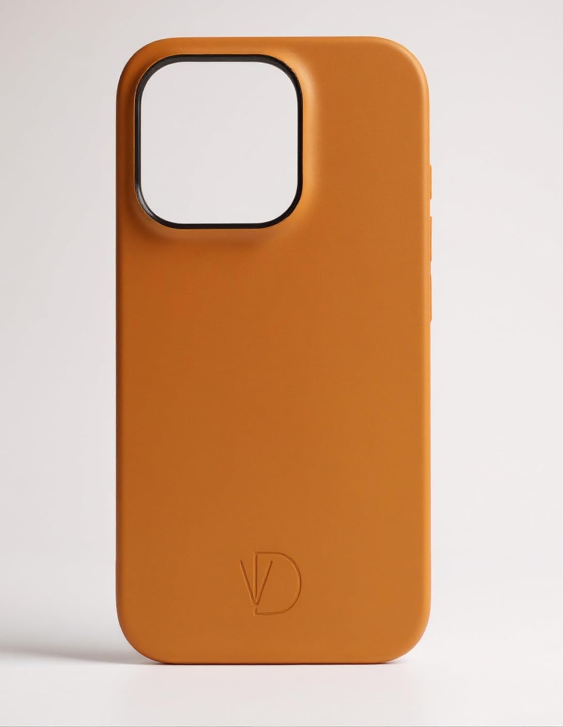 Virtuo Design iPhone 15 Pro Yapımı Hakiki Deri Telefon Kılıfı, GloTech Teknolojili, MagSafe Uyumlu, Karanlıkta Parlayan El Karanlıkta Parlayan El, Kapak Kahverengi Kahverengi