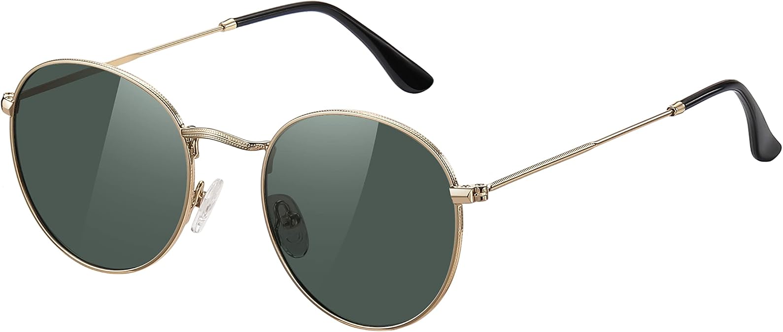 Polarized Sunglasses for Womens Men Trendy Square Hexagonal Flat Mirrored Sun Glasses UV Protection
