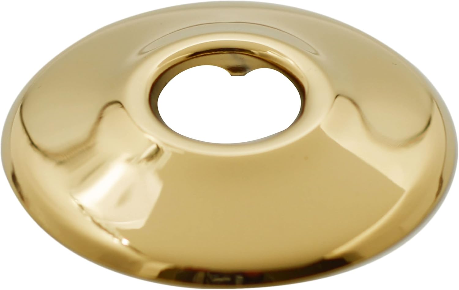 Westbrass D129-10-01 12 IPS Sure Grip Low Pattern Flange, 10-Pack, Polished Brass
