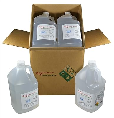 glyCUBE - Propylene Glycol - PG - 4 x 1-Gallon 8 lb 9 oz net wt Each Container - USP - Kosher - Food Grade - Safety Sealed resealable HDPE Container, Microwave Remove foil Seal Safe, Freezer Safe