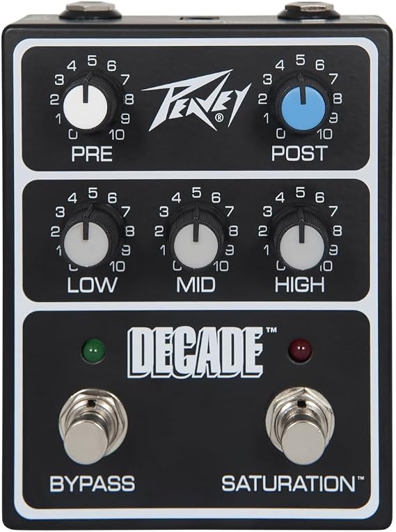 Peavey DECADEPEDAL Decade 03621220 Preamp Effects Pedal