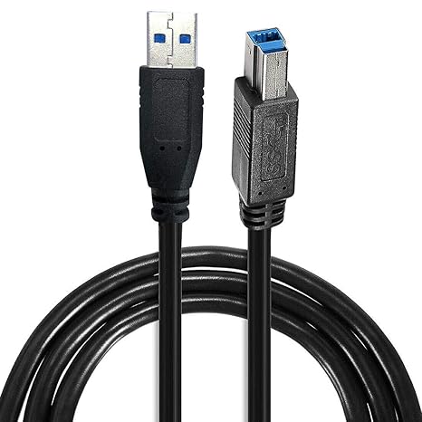 NTQinParts USB3.0 PC/Mac Data Transfer Sync SuperSpeed Cable Cord for ASUS Computer International Direct ASUS BW-16D1X-U Powerful Blu-ray Drive