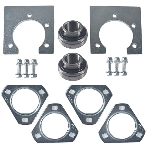 Go Kart Live Axle Bearing Kit 1-1/4" (3-Hole)