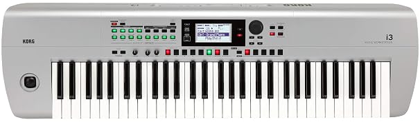 KORG I3 Keyboard Editor - 61 Note, Gray Matte Silver