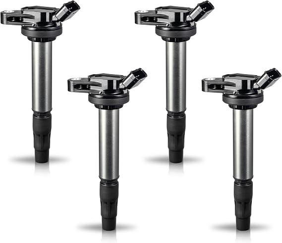 ENA Set of 4 Ignition Coil Pack Compatible with Toyota Corolla Prius V Matrix CT200H Scion XD 2009 2010 2011 2012 2013 2014 2015 2016 2017 2018 2019 2020 1.8 2.0 2.4 for UF596 UF619