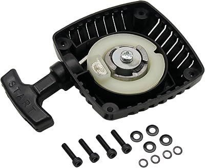 Flat Central Pull Starter for 23cc 26cc 29cc 30.5cc Engine Zenoah CY for 15 RC HPI ROFUN ROVAN KM Baja 5B 5T 5SC FG LOSI GoPed