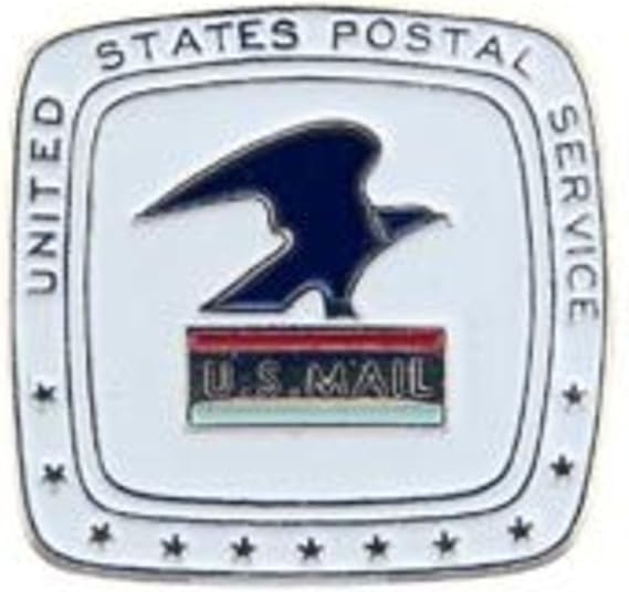 EagleEmblems P05394 P05394 PIN-ORG,US Mail (1'')