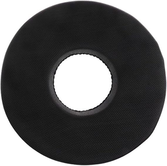 Memory Foam Donut Tailbone Pillow Hemorrhoid Cushion, Donut Seat Cushion Hemmoroid Treatment, Bed Sores, Prostate, Coccyx, Sciatica, 30x11cm
