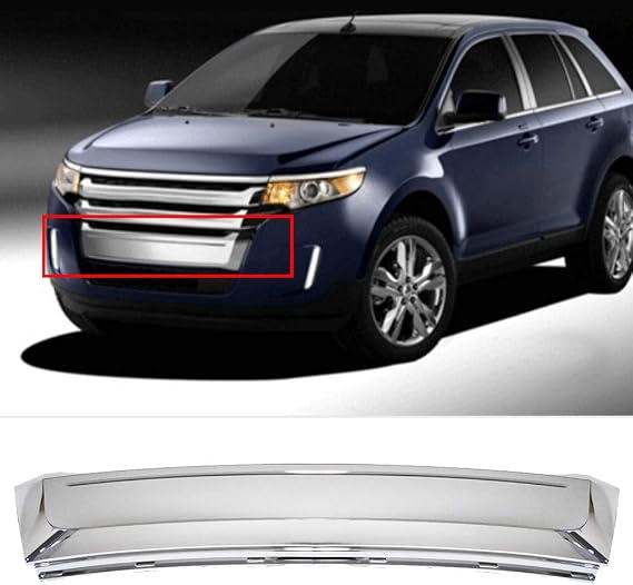 Front Lower Chrome Grille Moulding Replacement for Edge 2011-2014 BT4Z8200E FO1087132